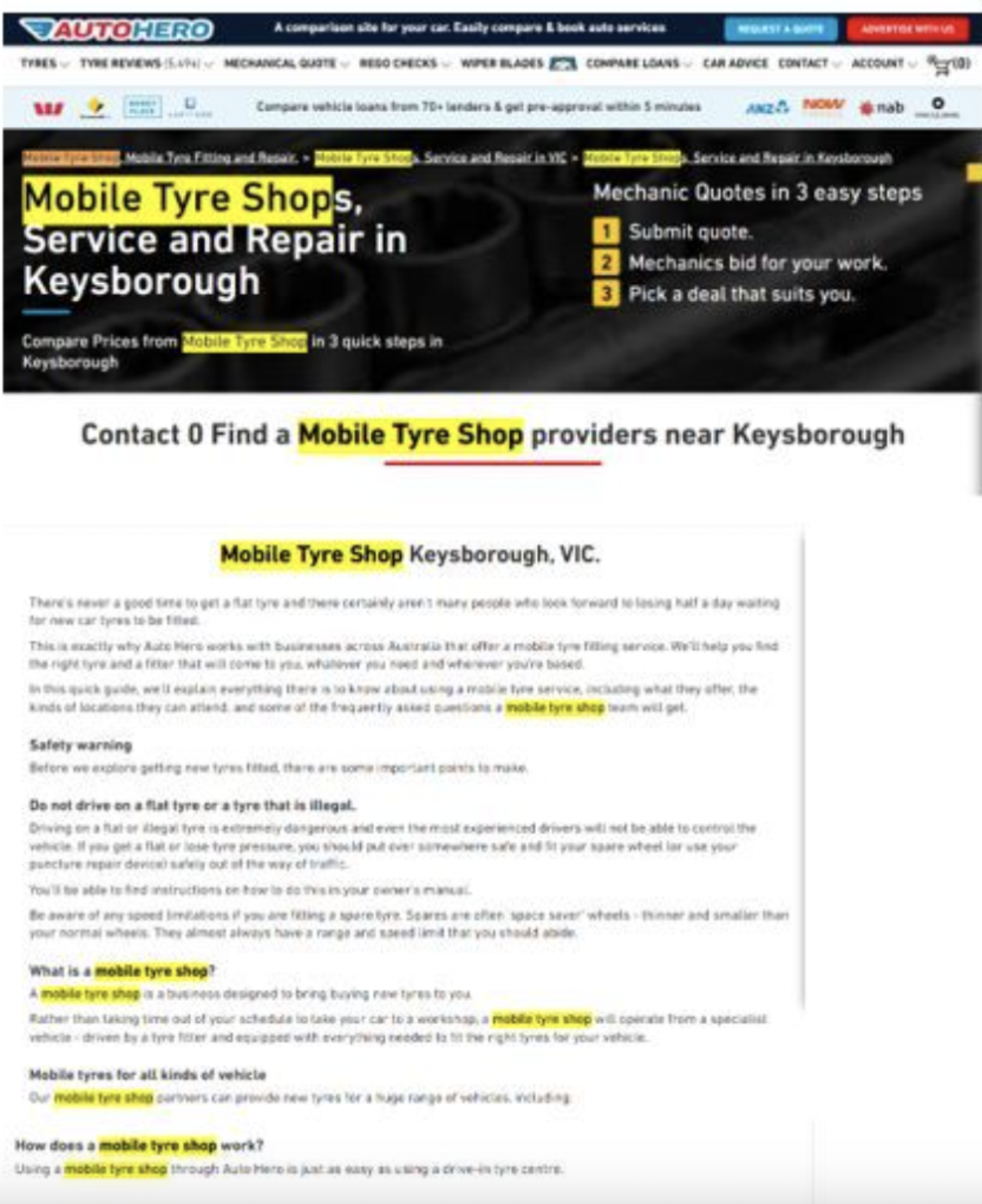 Travis Osbourne Mobile Tyre Shop